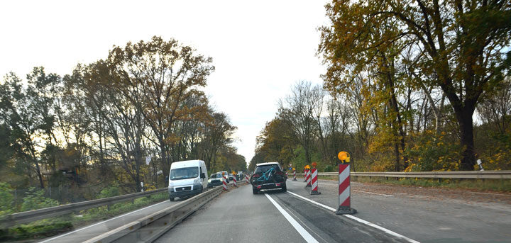 B 65/Südschnellweg vorzeitig wieder frei