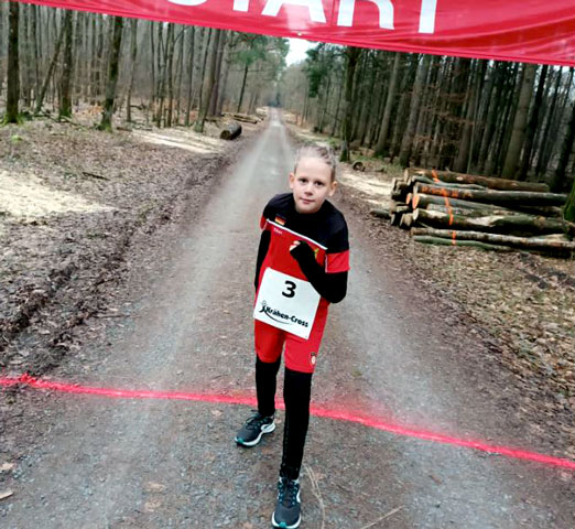 MTV-Läufer Ethan Meine beim „Krähencross“ in Nienburg