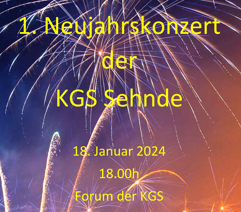 Neujahrskonzert des Schulorchesters der KGS