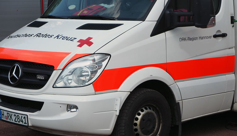 Betriebsunfall in einer Lagerhalle in Lehrte