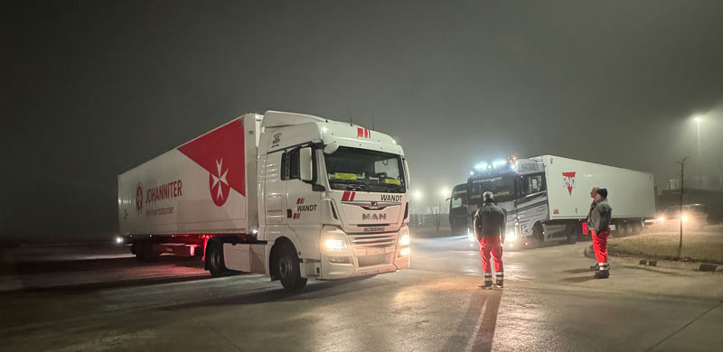 Tour erfolgreich beendet: Johanniter-Weihnachtstrucker aus Rumänien zurück