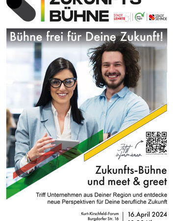 Zukunftsbühne – die Jobmesse der besonderen Art mit Bühnenshow und persönlichem Austausch