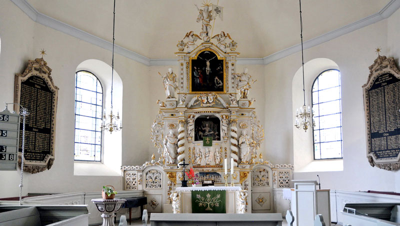 Großes Jubiläumsjahr:  Monatliche Angebote zu „300 Jahre Barockkirche“ in Ilten