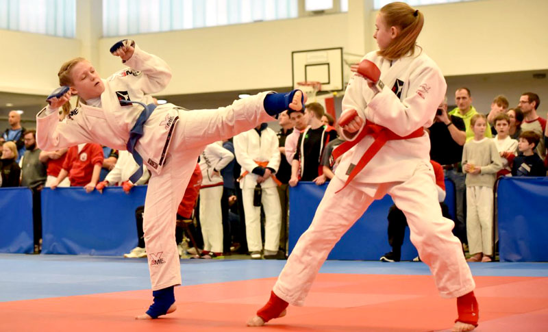 Gold: die norddeutsche U-16 Ju-Jutsu Meisterin heißt Tabea Geske