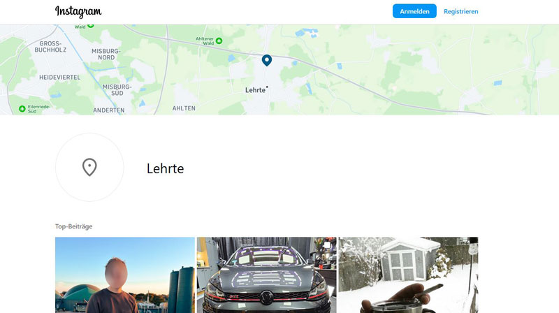 Stadt Lehrte nun auch bei Instagram