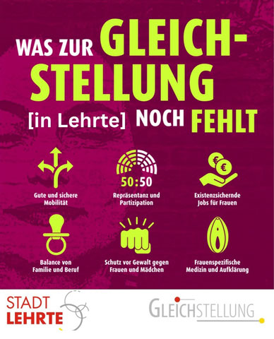 Einladung zu Poetry Slam und Ausstellung zum Internationalen Frauentag in Lehrte