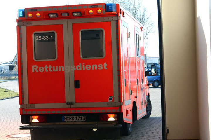 Unfall auf der Oesselser Straße mit fünf Verletzten