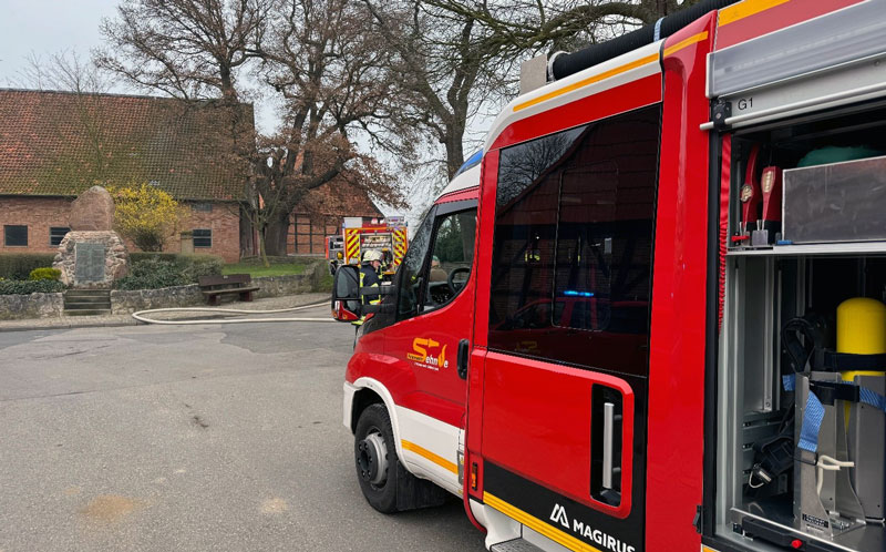 Brennender Akku in Wirringen sorgt für Feuerwehreinsatz