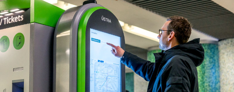 Neue Fahrkartenautomaten: Roll-Out der Service-Terminals