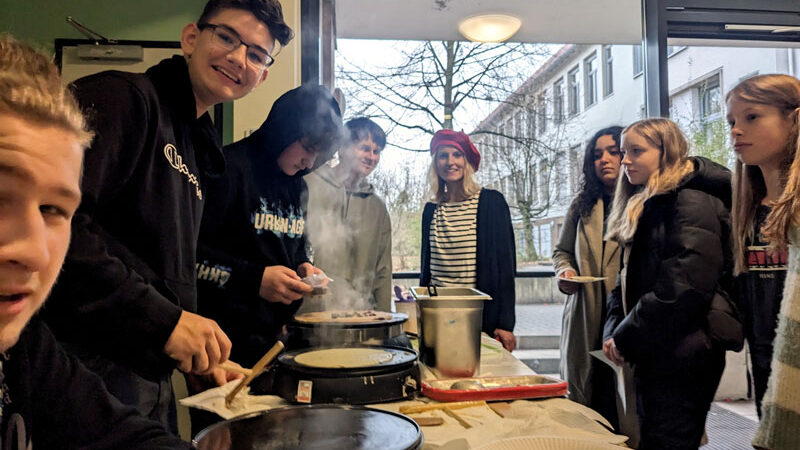 KGS-Schüler feiern deutsch-französische Freundschaft