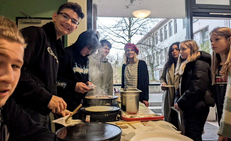 KGS-Schüler feiern deutsch-französische Freundschaft