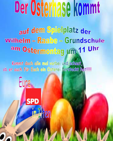 Der Osterhase kommt nach Ilten