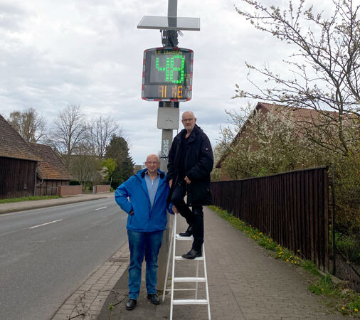 Ortsrat Sehnde misst an zwei Stellen nun die Geschwindigkeit in Sehnde