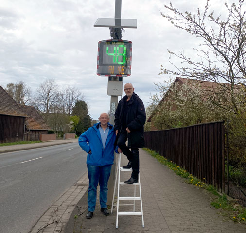 Ortsrat Sehnde misst an zwei Stellen nun die Geschwindigkeit in Sehnde