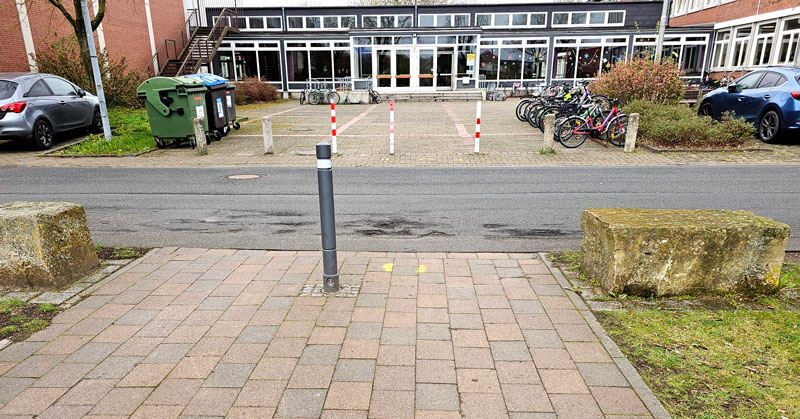 Schulwegsicherung in Ahlten: Zebrastreifen vor der Grundschule