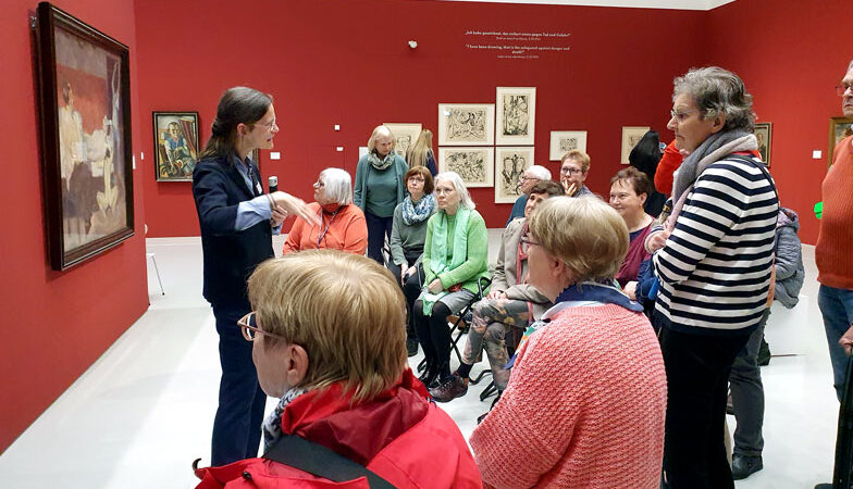 Sehnder Senioren erkunden Picasso und Beckmann im Sprengel Museum