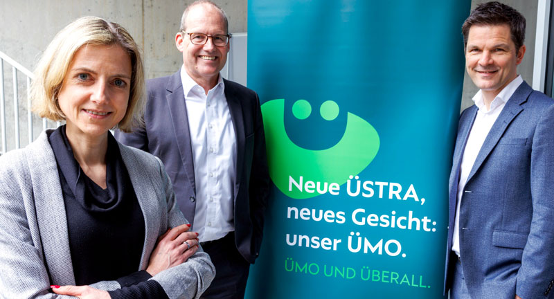 Aus üstra, GVH und regiobus wird die neue üstra – ÜMO kommt dazu