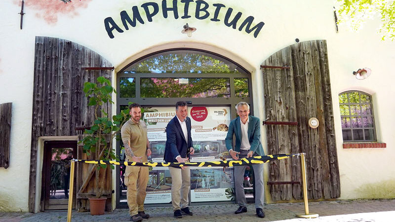 Willkommen im neuen Amphibium im Zoo Hannover