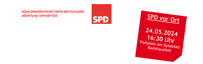„SPD vor Ort“: SPD-Kandidat für die Europa-Wahl Bernd Lange kommt nach Rethmar
