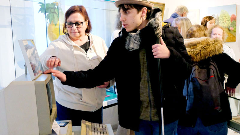 Sonderführung für Sehbeeinträchtigte im Stadtmuseum Burgdorf