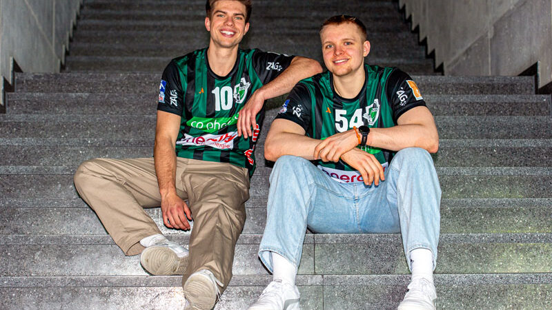 Recken verlängern mit deutschem Top-Duo: Renars Uscins und Justus Fischer bleiben bis mindestens 2026