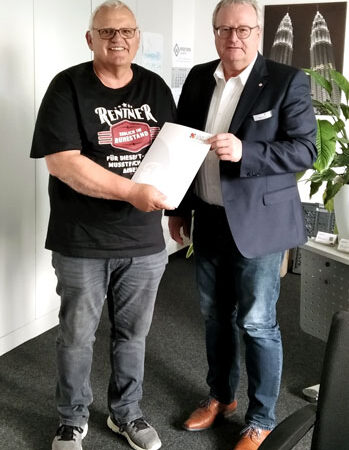 Sehnder Bürgermeister verabschiedet Anton Gombkötö in den Ruhestand