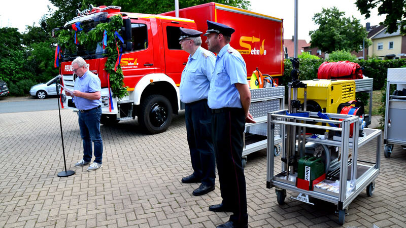 Ereignisreiches Wochenende für Sehnder Feuerwehren