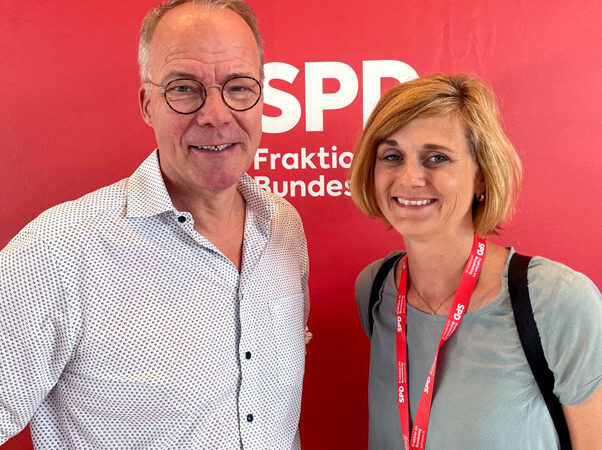 Kommunalkonferenz der SPD-Bundestagsfraktion: Thomschke trifft Dr. Miersch