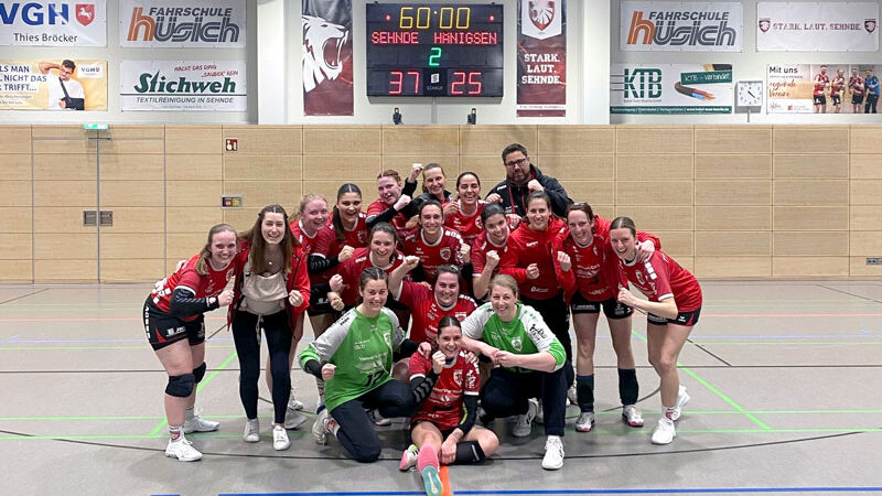 Erste Damen des TVE steigt vorzeitig in die Landesliga auf