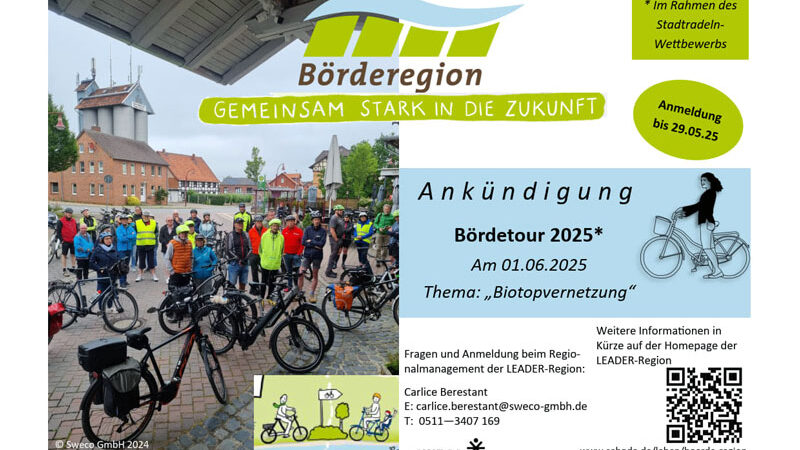 LEADER-Bördetour mit den Bürgermeistern