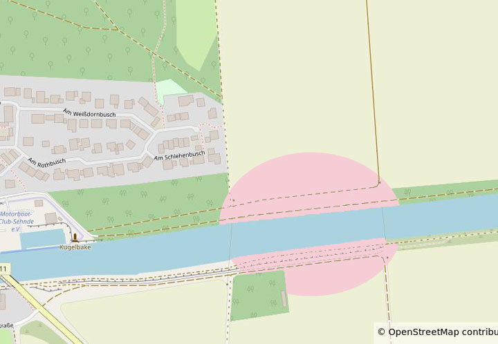 Kanal und Wege zwischen Sehnde und Rethmar wegen Abbaus der Freileitungen gesperrt