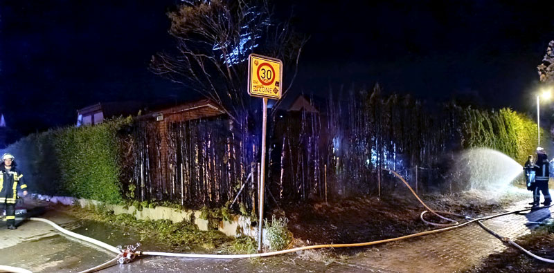 Zwei Brände innerhalb von nur 20 Minuten in Hohenhameln