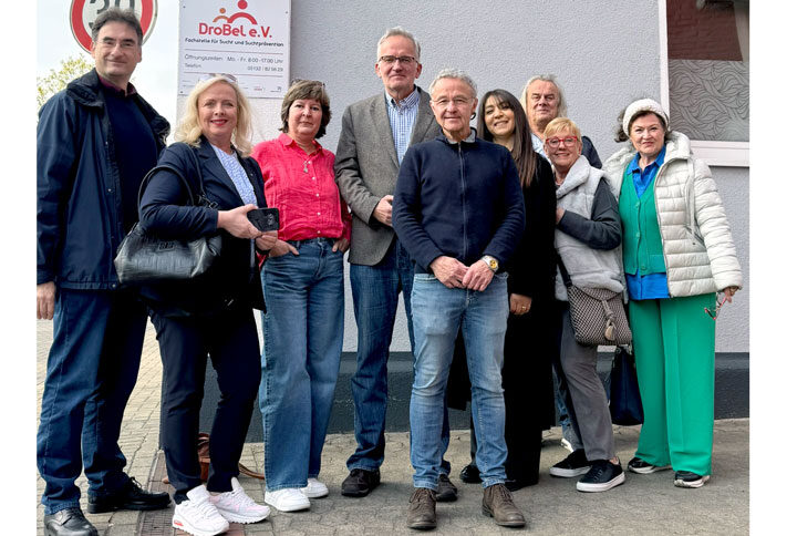 Aufgaben im Umgang mit Crack-Konsum nehmen zu: CDU-Fraktion besucht DroBeL