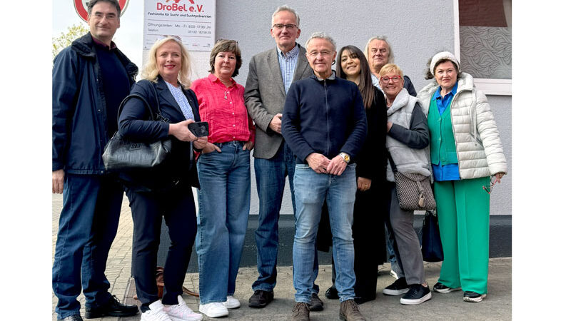 Aufgaben im Umgang mit Crack-Konsum nehmen zu: CDU-Fraktion besucht DroBeL