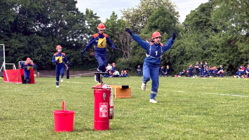 Erster erfolgreicher CTIF-Wettbewerb der Sehnder Jugendfeuerwehren: Action, Teamgeist und viel Lob