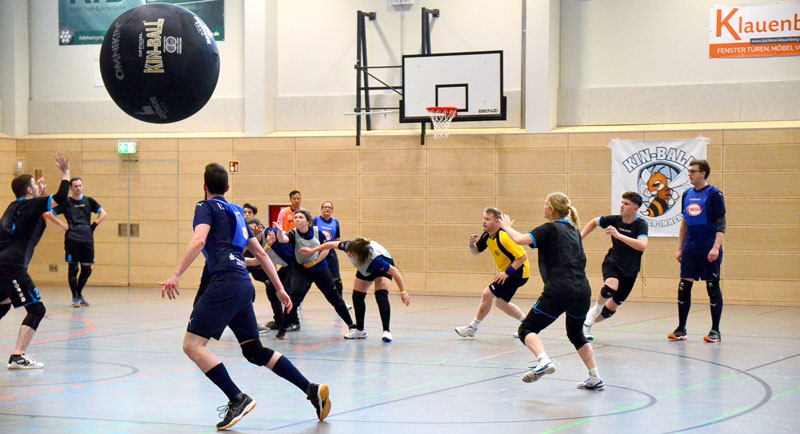 Meisterschaftsfinale der Kin-Ball Bundesliga in Sehnde