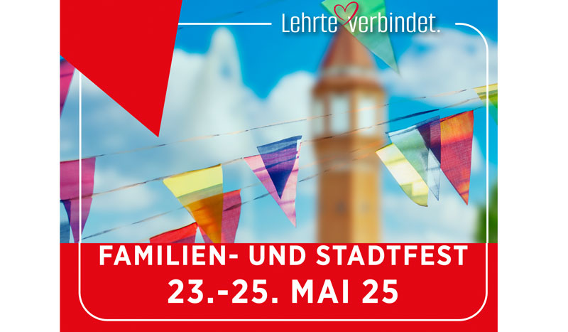Familien- und Stadtfest in Lehrte am kommenden Wochenende