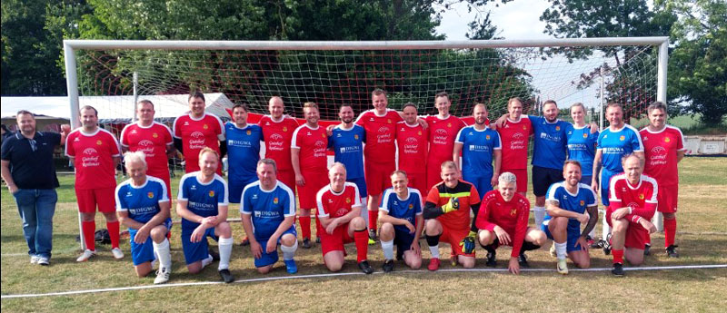 125 Jahre MTV Rethmar: Fußballspiel Nord gegen Süd