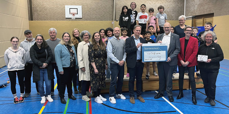 TenneT spendet für das Projekt „I can Do!“ an Lehrter Schulen