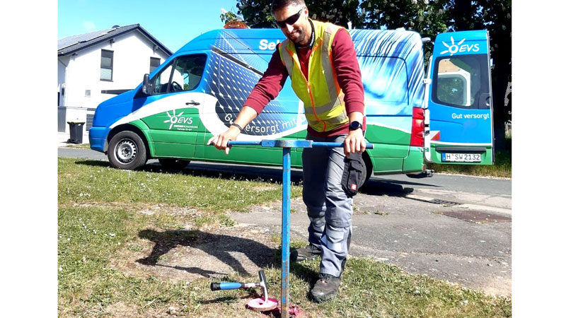 Wartungsarbeiten am Trinkwassernetz in Sehnde