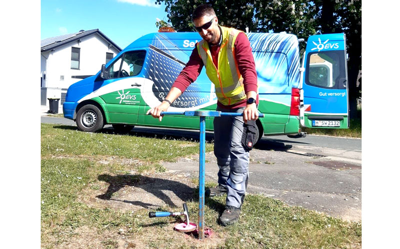 Wartungsarbeiten am Trinkwassernetz in Sehnde