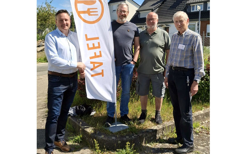 Grüne Fraktion Sehnde besucht Tafel in den neuen Räumen