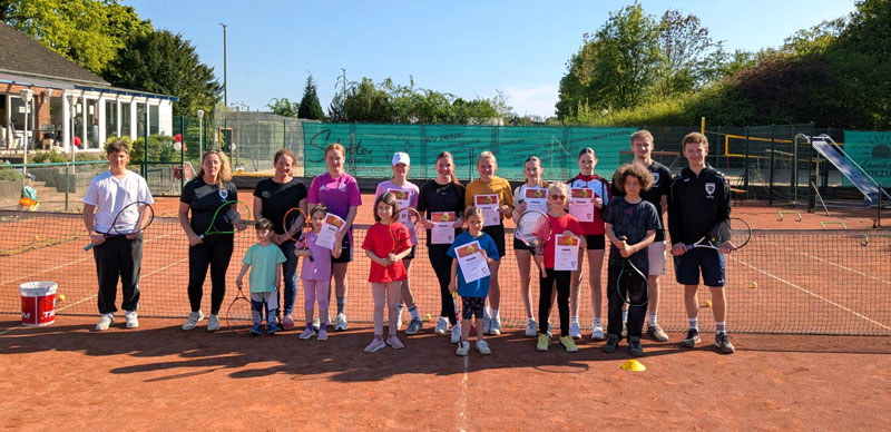 Tag der offenen Tür des TVE Sehnde Tennis