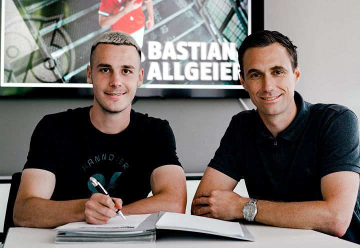 Neuzugang für die rechte Seite: Bastian Allgeier wechselt vom SSV Ulm zu Hannover 96