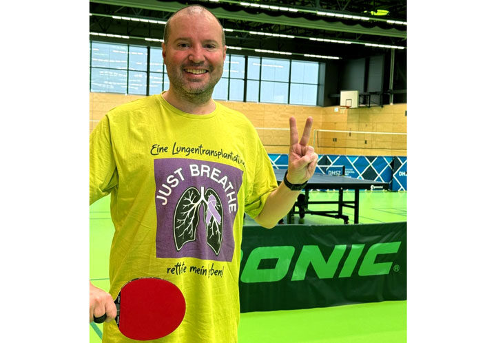 Tischtennis in Wassel mit transplantierter Lunge – Jesko dritter bei DM