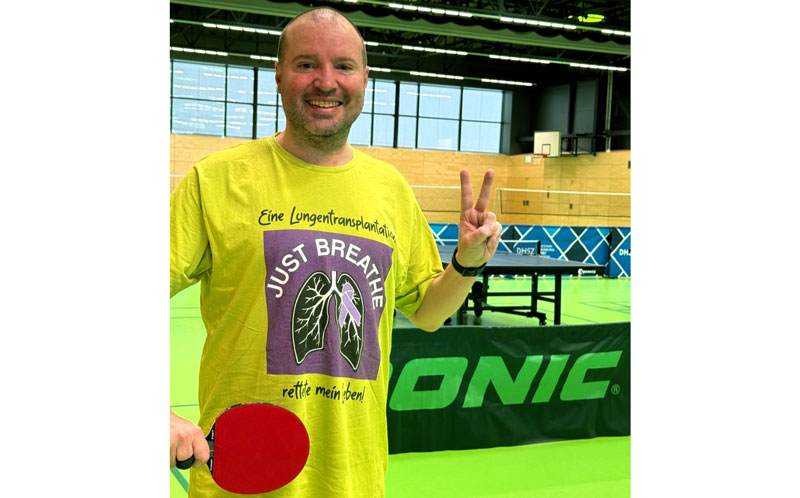 Tischtennis in Wassel mit transplantierter Lunge – Jesko dritter bei DM