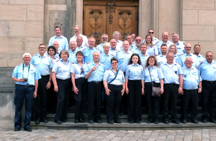 Blasorchester Feuerwehrverband Region Hannover gibt Konzerte in Dresden
