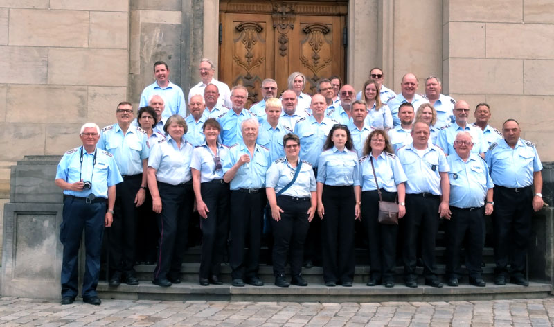 Blasorchester Feuerwehrverband Region Hannover gibt Konzerte in Dresden