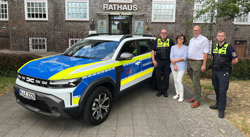 Städtischer Ordnungsdienst Lehrte erhält neues Fahrzeug