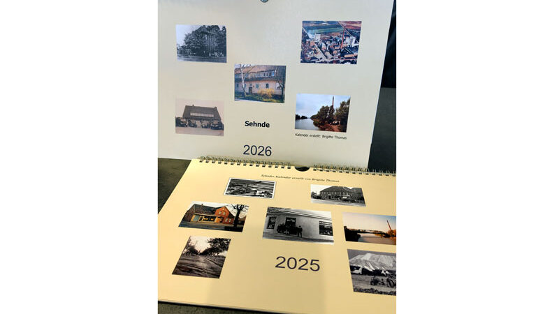 Die neuen Sehnder Kalender 2026 sind da